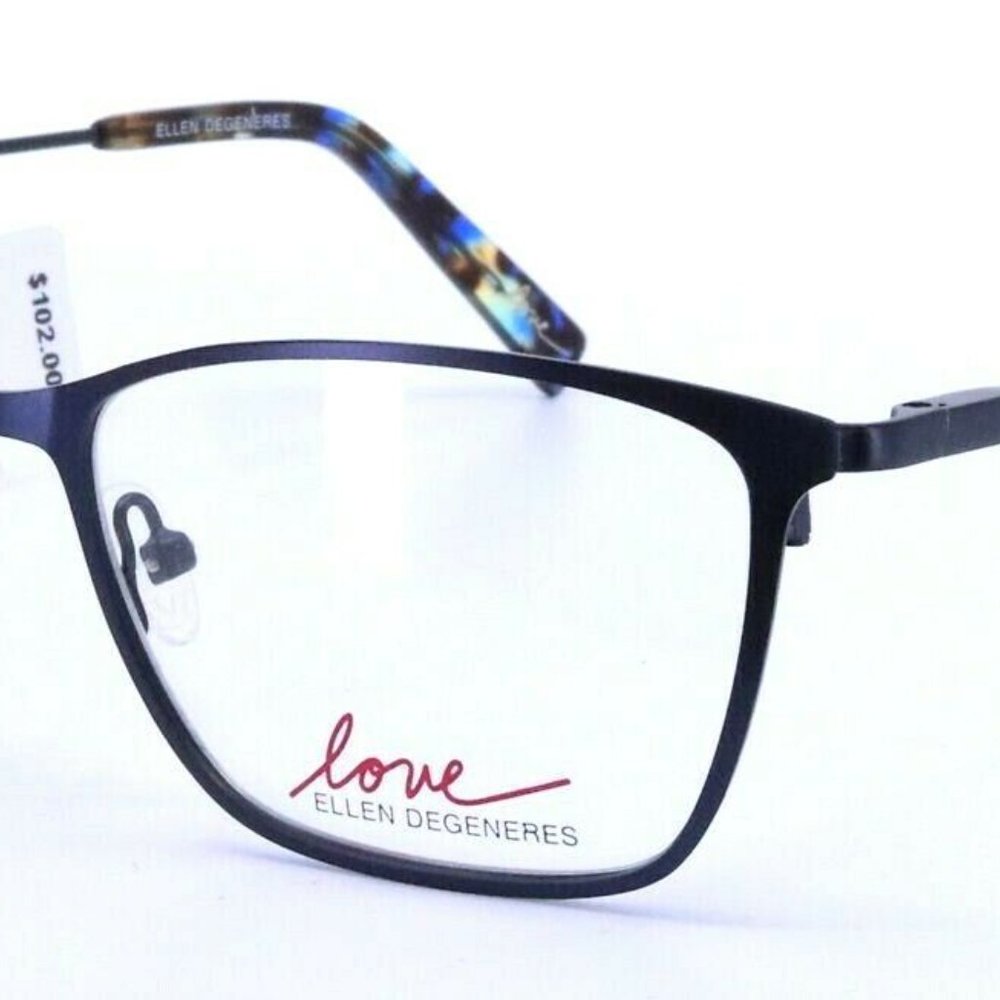 COPY - LOVE By Ellen Degeneres LAFITTE Navy Cat Eye Womens Eyeglasses Frames 53…